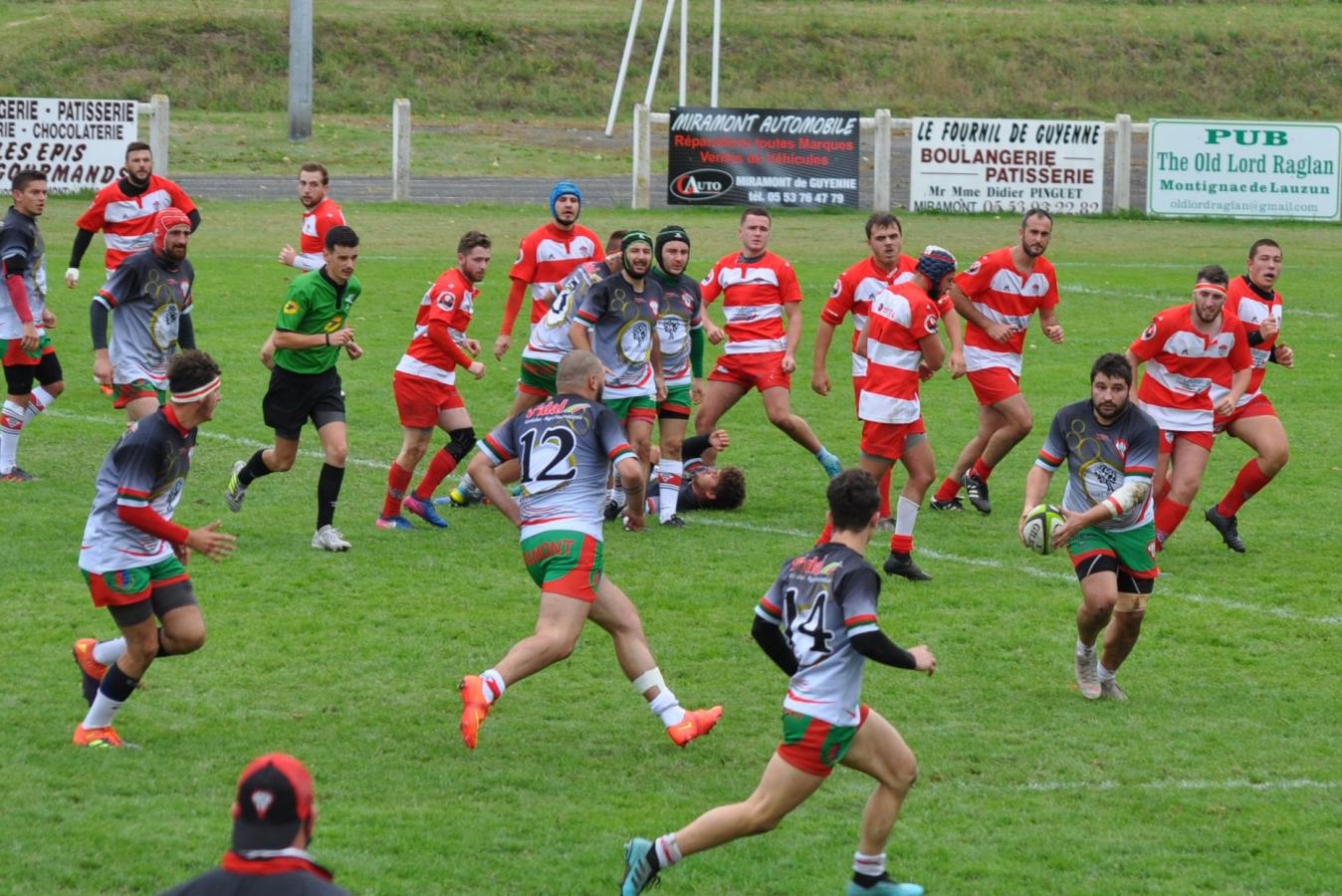 Variation des attaques Miramontaises