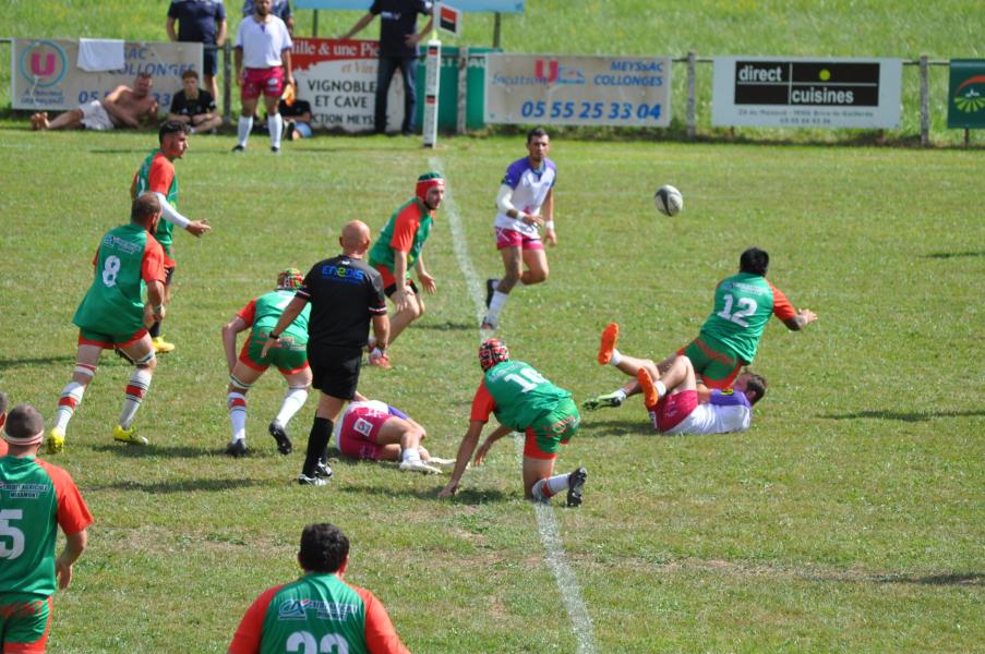 0-5 ! Chaude première sortie à Meyssac où les jeunes miramontais s'inclinent à la dernière minute après un match très engagé de part et d'autre. Ce sérieux galop d'essai ayant intégré 6 nouveaux joueurs est de bon augure pour la la réception de Salignac dimanche 11 septembre à 15h, avant la reprise attendue du championnat le 18 face à Laroque