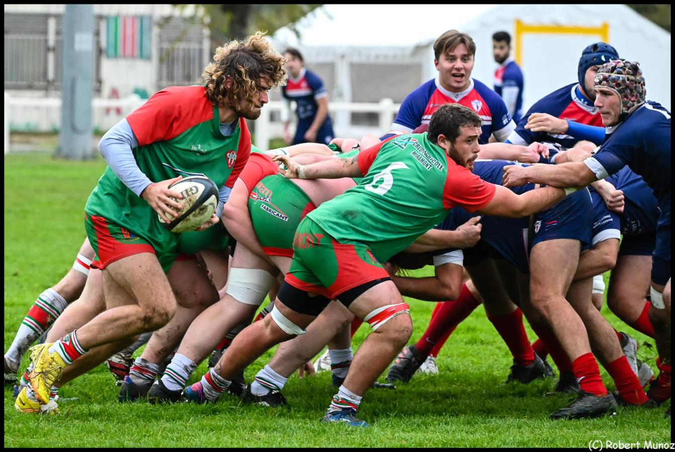 12 novembre: ASM 3 -15 .Le Bouscat. Vaillante face à une équipe à sa portée l'ASM a commis beaucoup trop de maladresses pour conclure ses bonnes intentions de jeu.