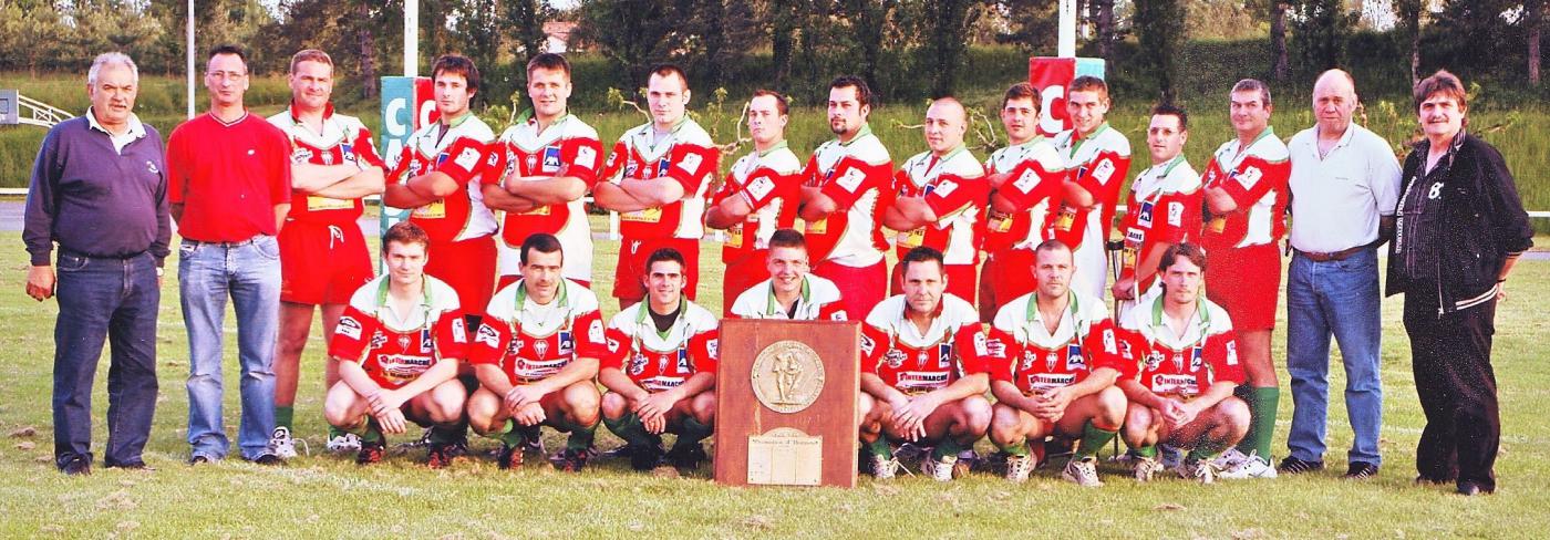 Champion du PA réserve Promotion-Honneur 2005/2006