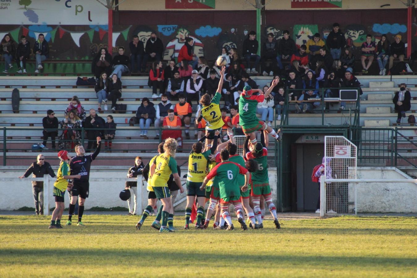 18 décembre 2021 Juniors ASM contre Ribérac St Astier (28-0)