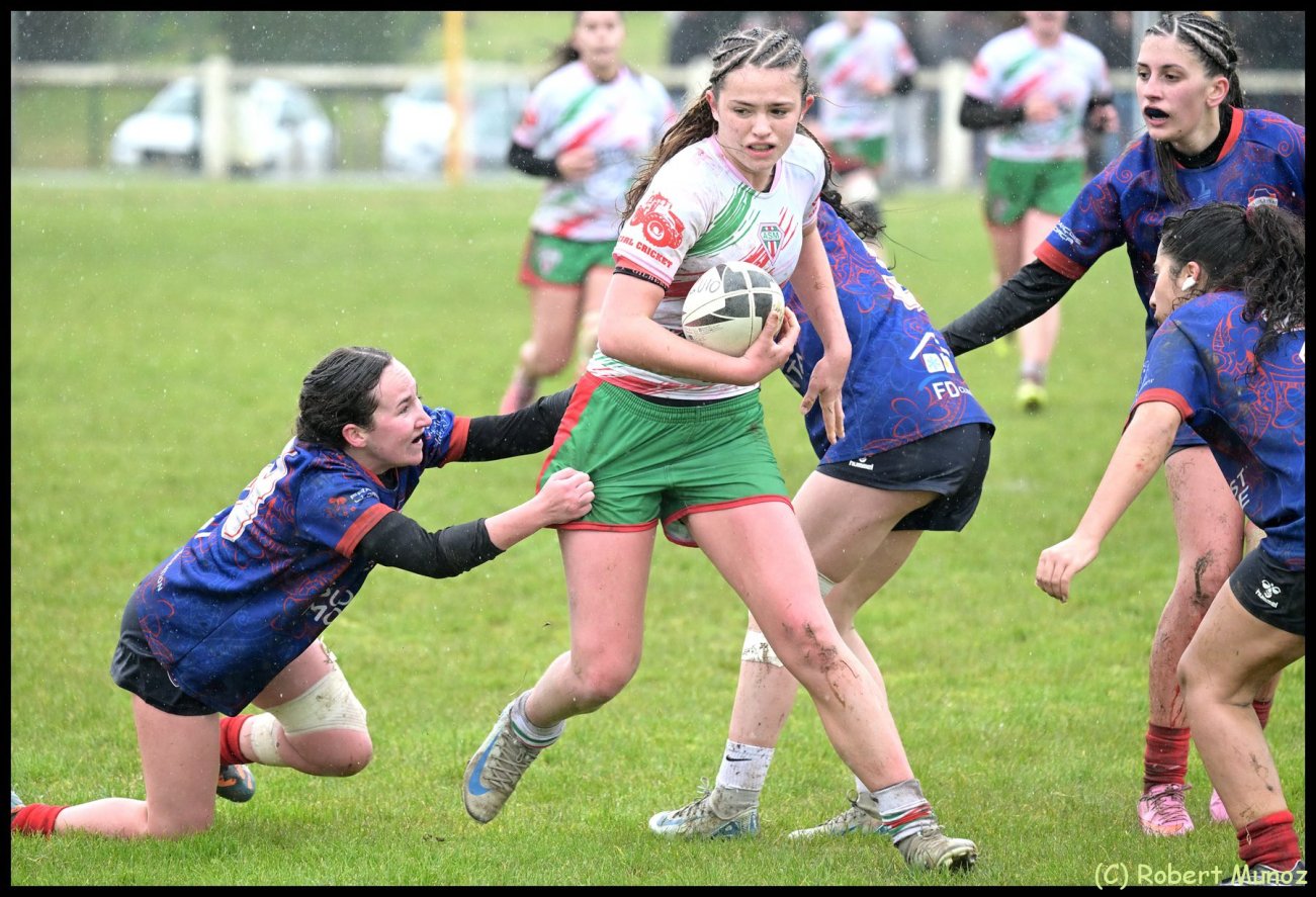28 mars les cadettes s'imposent face à Colayrac