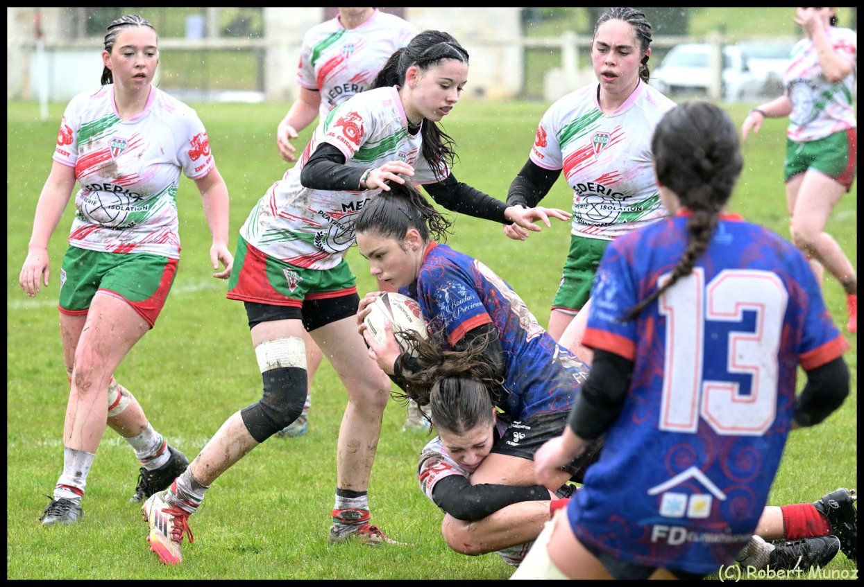 28 mars les cadettes s'imposent face à Colayrac
