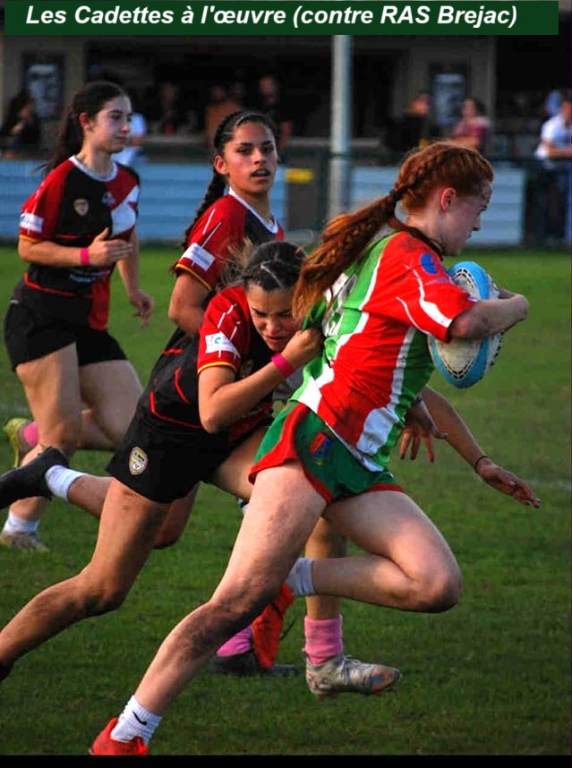 Cadettes ASM - Cadaujac