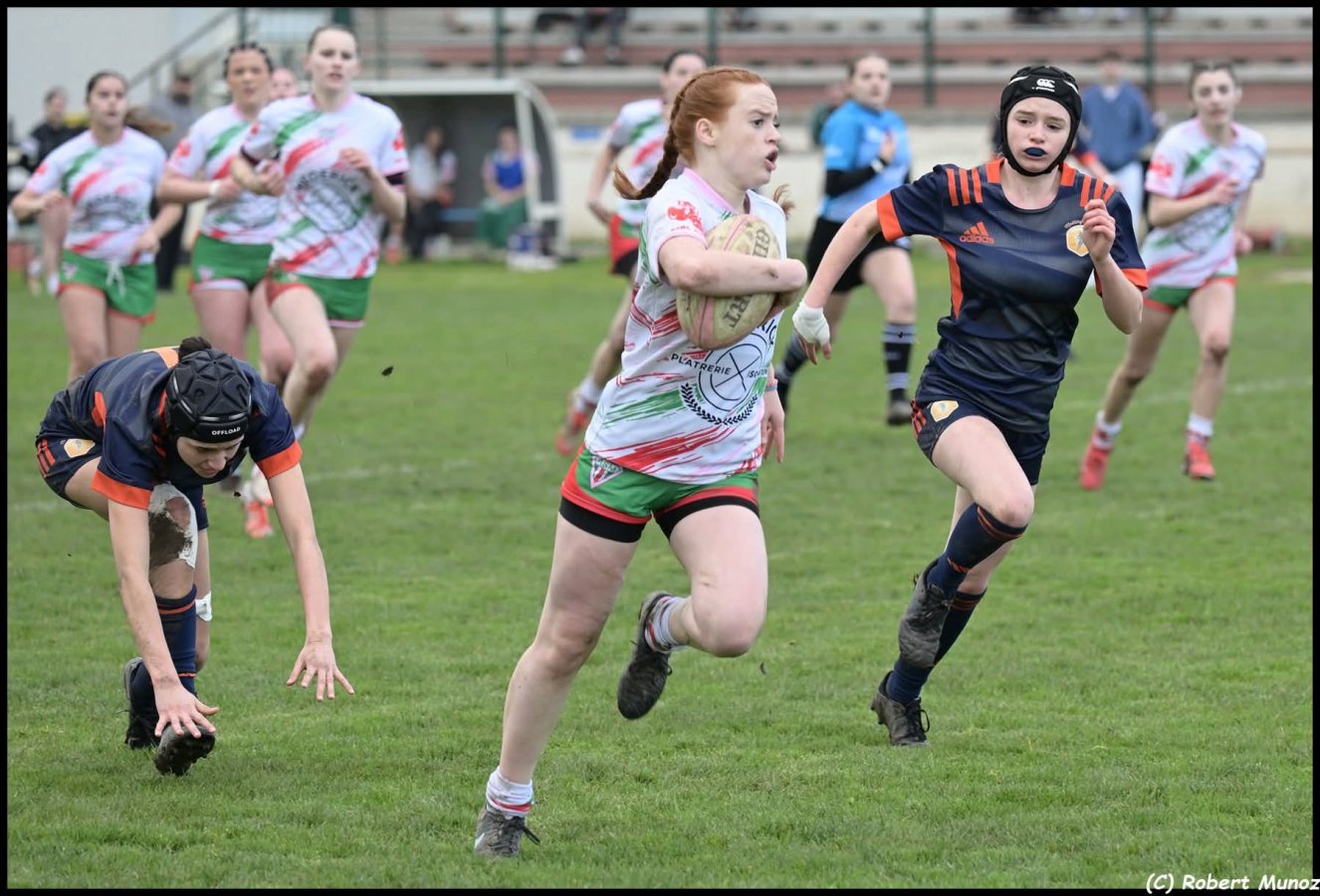 Cadettes face à Drop de Beton 28 février