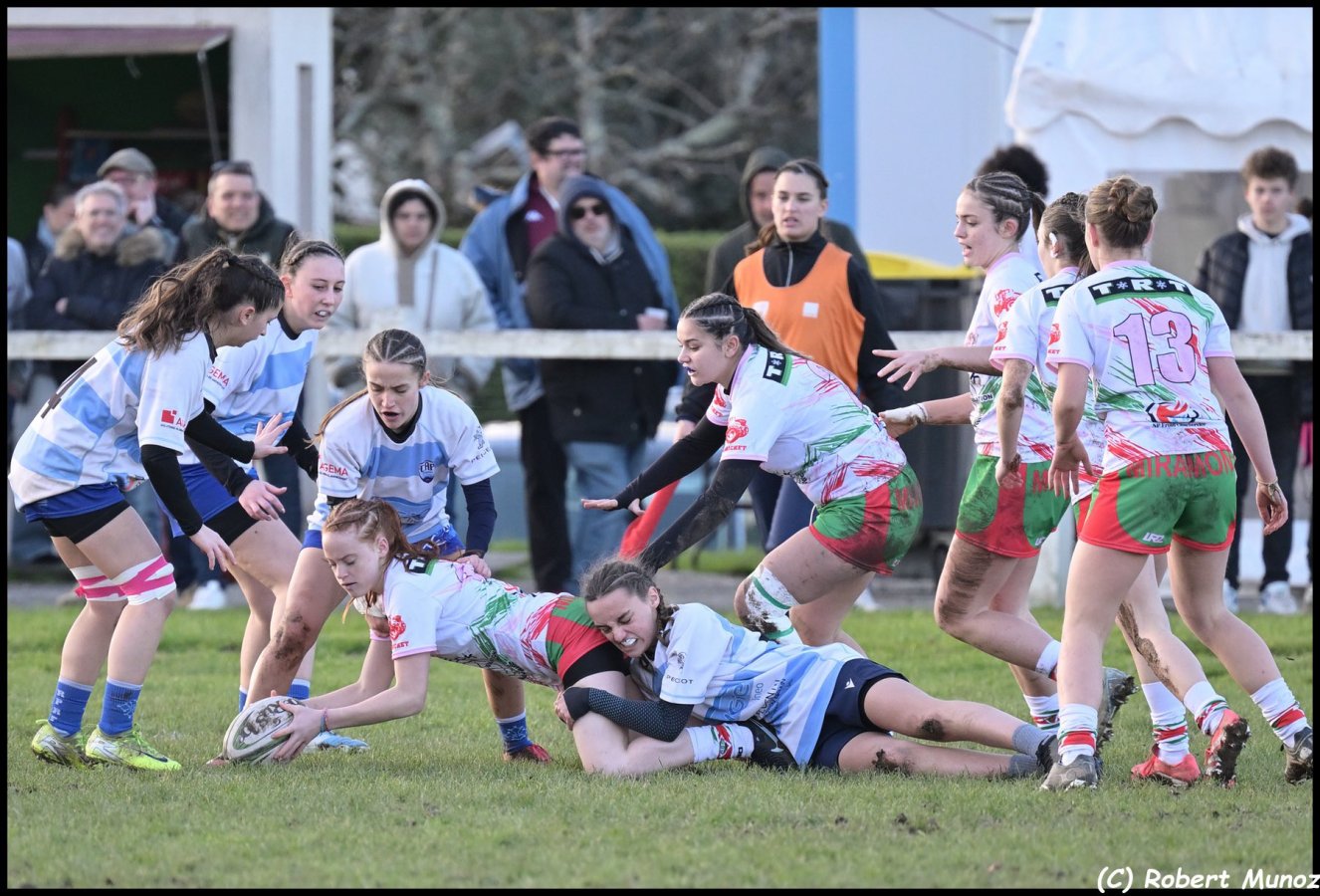 Cadettes face à Périgueux 11 janvier