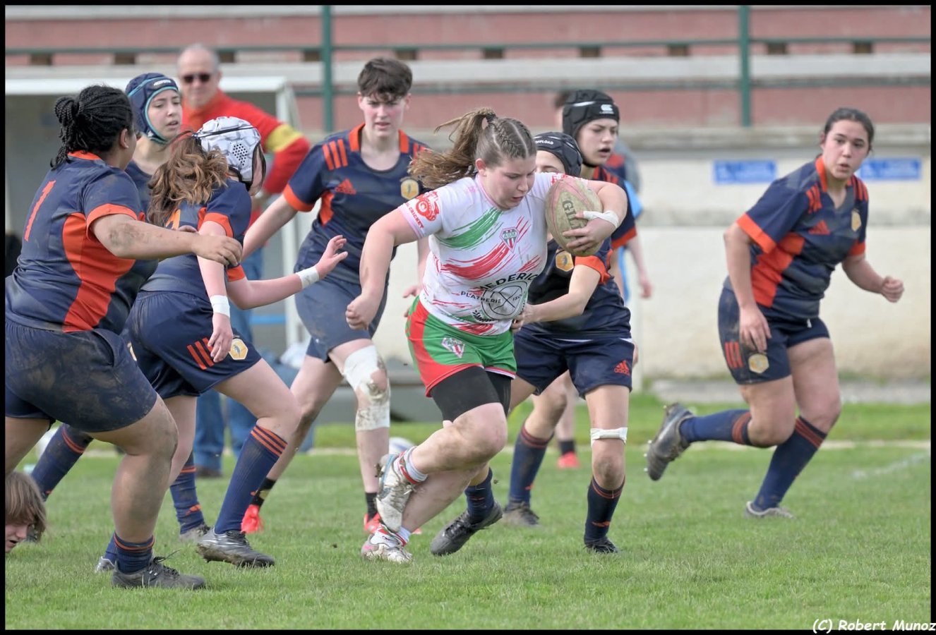 Cadettes face à Drop de Beton 28 février