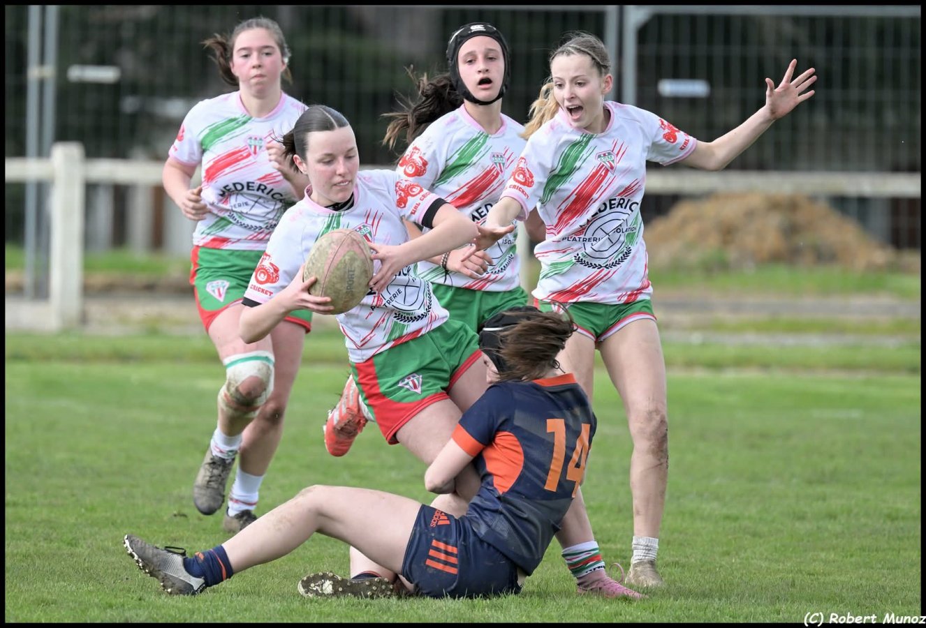 Cadettes face à Drop de Beton 28 février