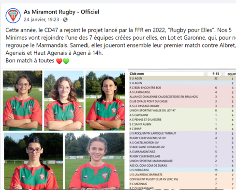 Rugby pour elles 2025