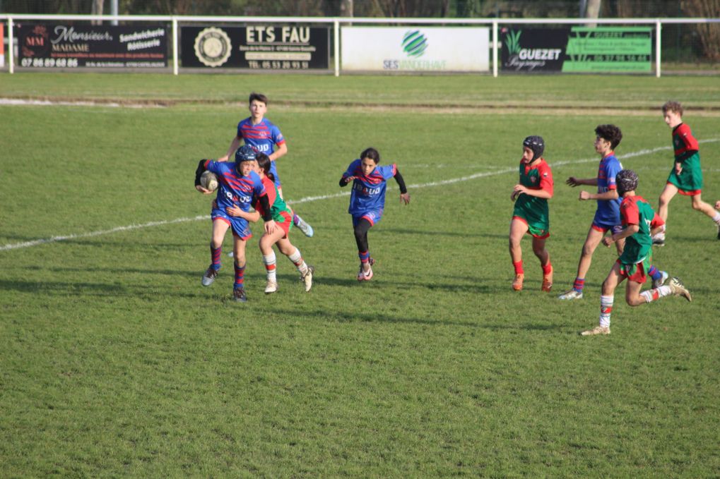 Minimes au tournoi de Casteljaloux 30 novembre