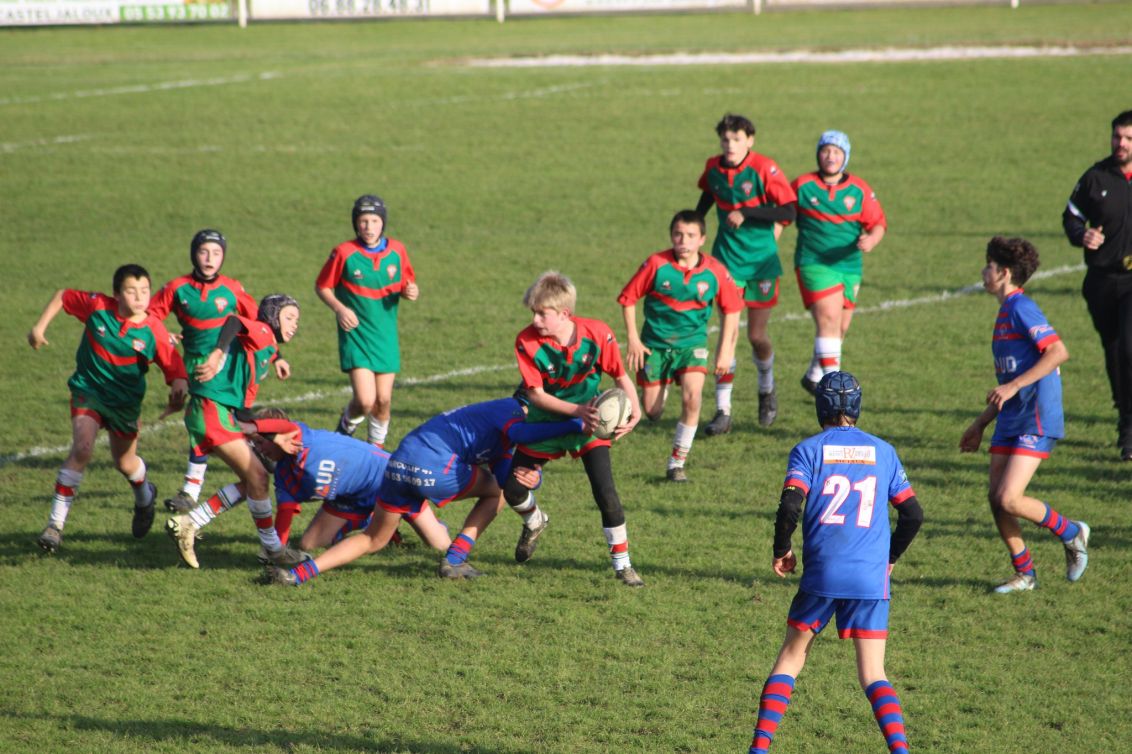 Minimes au tournoi de Casteljaloux 30 novembre