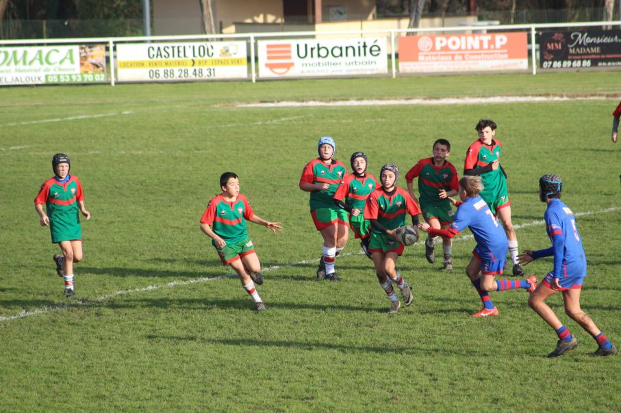 Minimes au tournoi de Casteljaloux 30 novembre