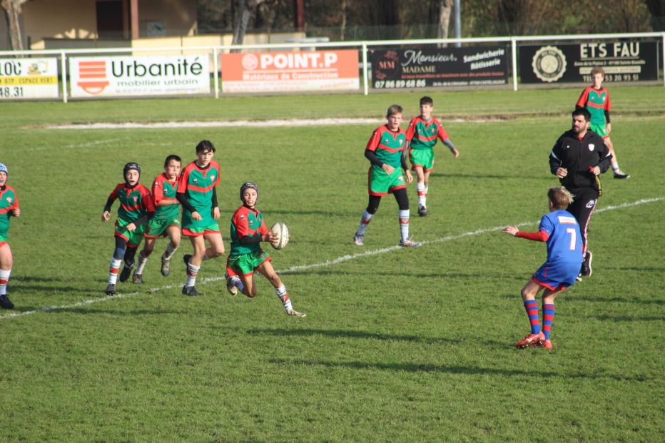Minimes au tournoi de Casteljaloux 30 novembre
