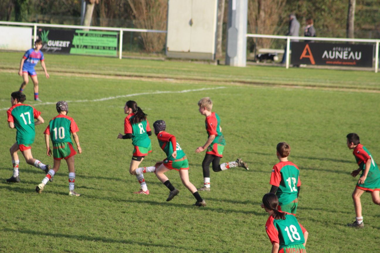 Minimes au tournoi de Casteljaloux 30 novembre