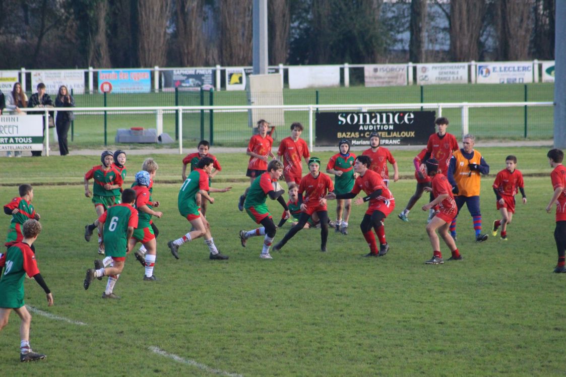 Minimes au tournoi de Casteljaloux 30 novembre