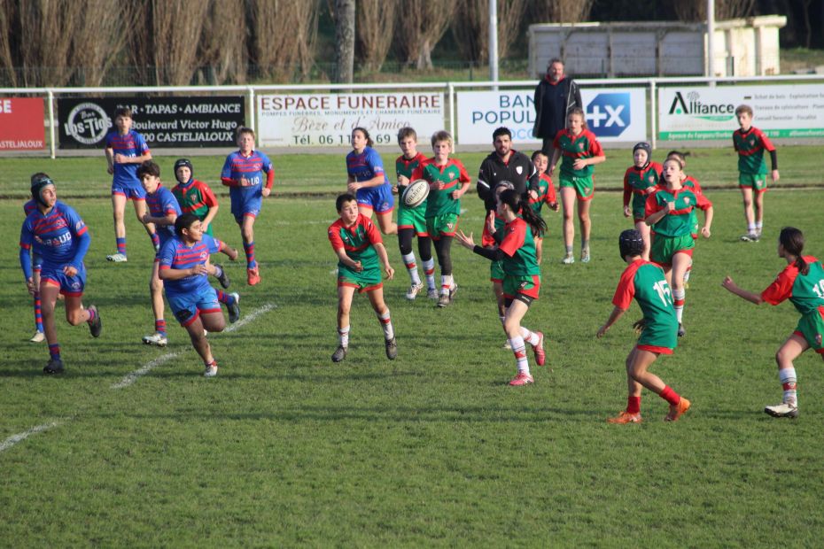 Minimes au tournoi de Casteljaloux 30 novembre