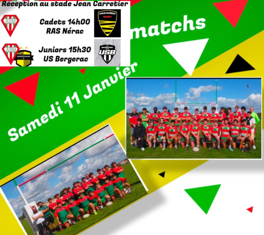 Cadets Juniors 11 janvier
