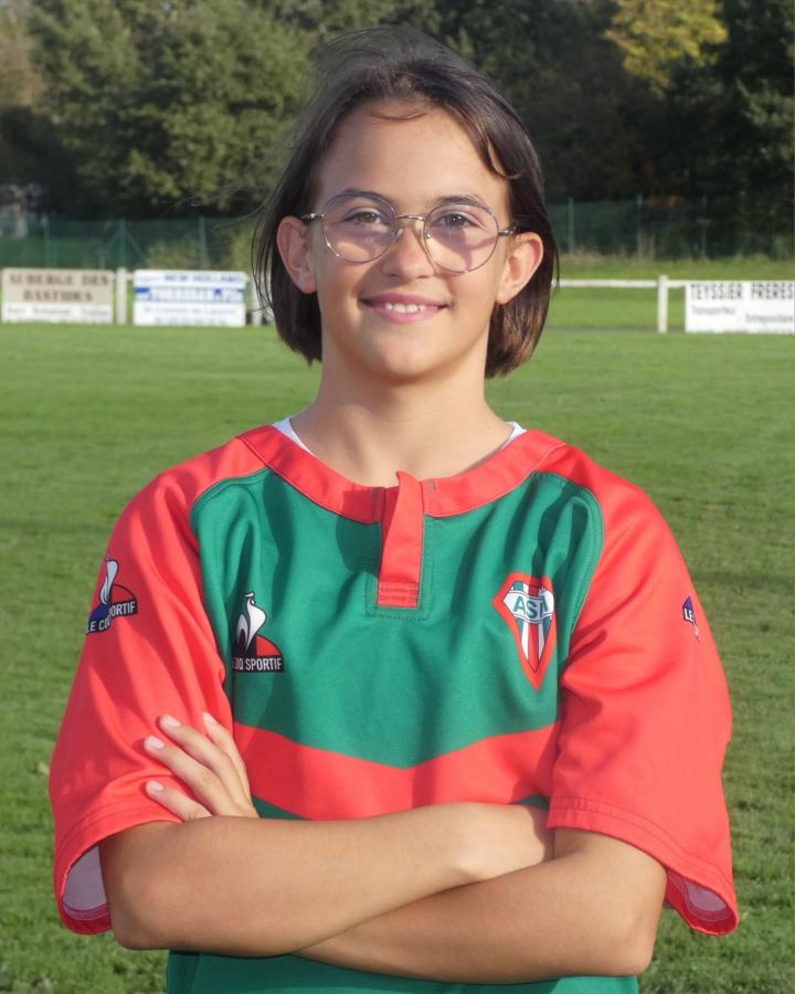 Izia Gasparoux F15 sélectionnée pour le Lot-et-Garonne