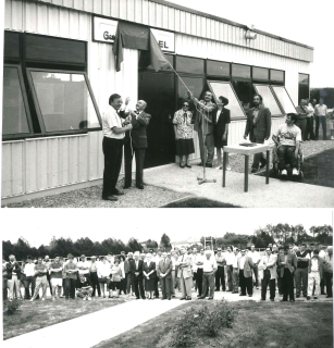 Le "Club House" vit ses dernières heures et va faire place à un foyer flambant neuf décidé par la communauté des communes. A l'origine, un bâtiment de chantier d'occasion récupéré et inauguré en 1991 comme salle du club, baptisée "Georges Pradel" entraîneur et éducateur des années 60 et 70 (et ancien champion de France avec le SUA de 1930)...