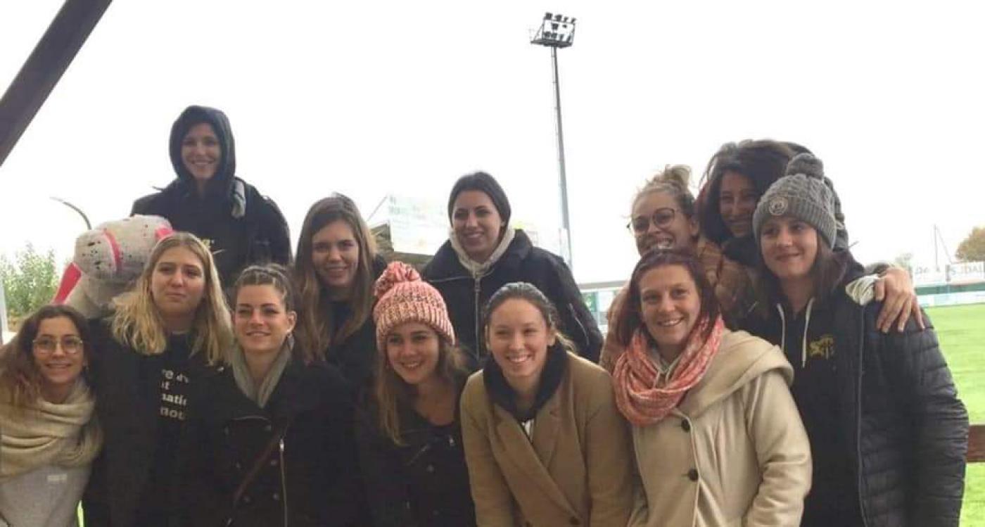 elles ont bravé le froid de Langon