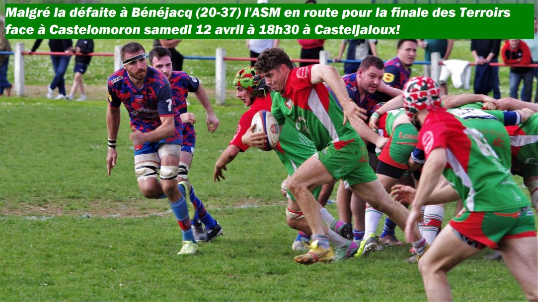 11 avril Finale des Terroirs 11-9 face à Castelmoron