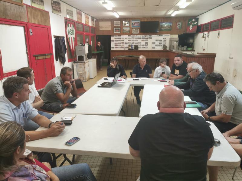 Le comité directeur le 11 octobre 2023