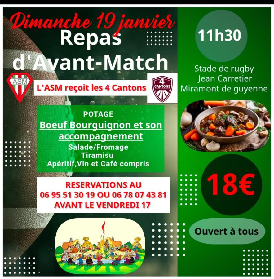 19 janvier avant-match