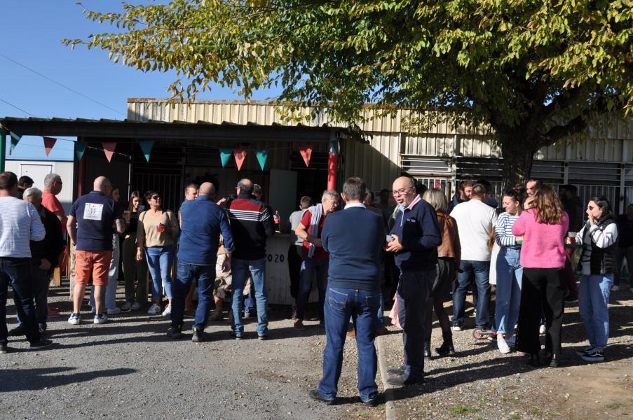 13 novembre 2022, rencontre des partenaires pour un repas d'avant match  ASM - AS Eymet. Très belle journée qui s'est conclue par une victoire mémorable sur le terrain des équipes Première  (48 à 7)  et Réserve (51