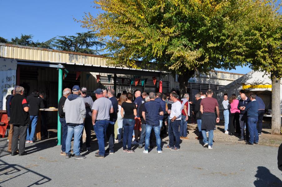 13 novembre 2022, rencontre des partenaires pour un repas d'avant match  ASM - AS Eymet. Très belle journée qui s'est conclue par une victoire mémorable sur le terrain des équipes Première  (48 à 7)  et Réserve (51