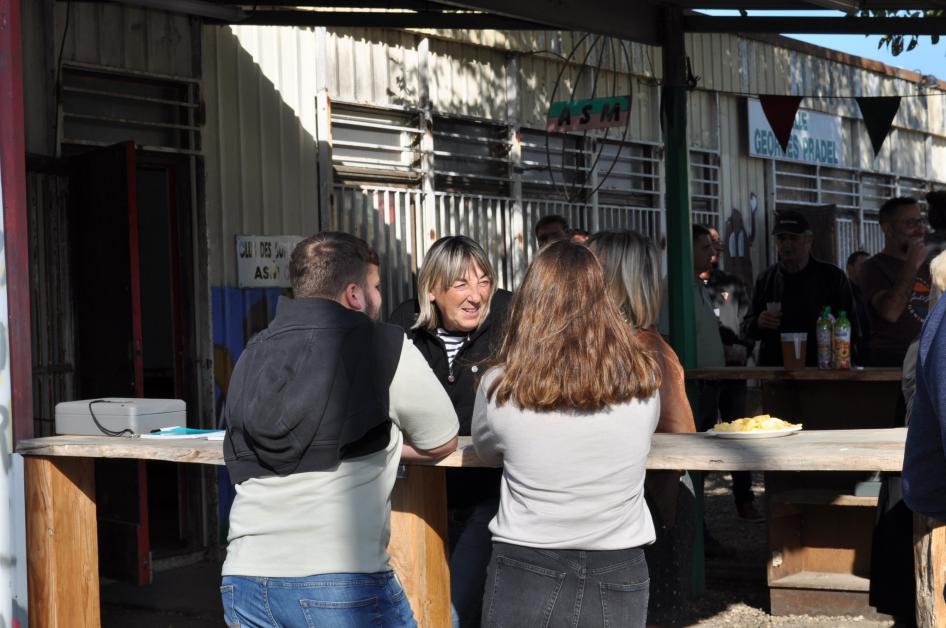 13 novembre 2022, rencontre des partenaires pour un repas d'avant match  ASM - AS Eymet. Très belle journée qui s'est conclue par une victoire mémorable sur le terrain des équipes Première  (48 à 7)  et Réserve (51