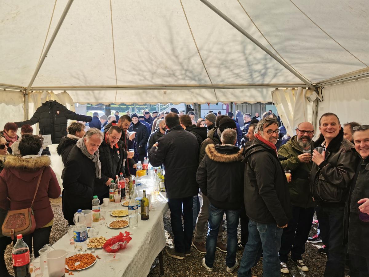 Retrouvailles avant match 19 janvier 2000