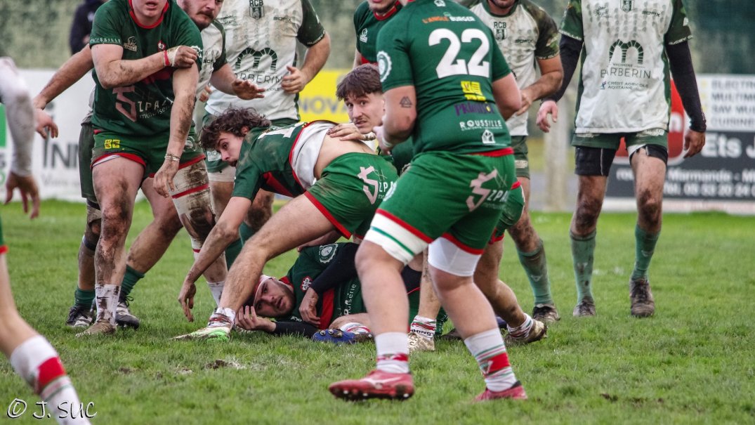 8 février: ASM 16 -10 Sainte-Bazeille.