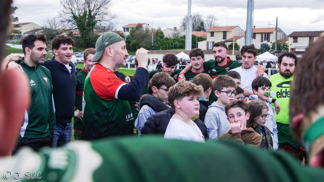8 février: ASM 16 -10 Sainte-Bazeille.
