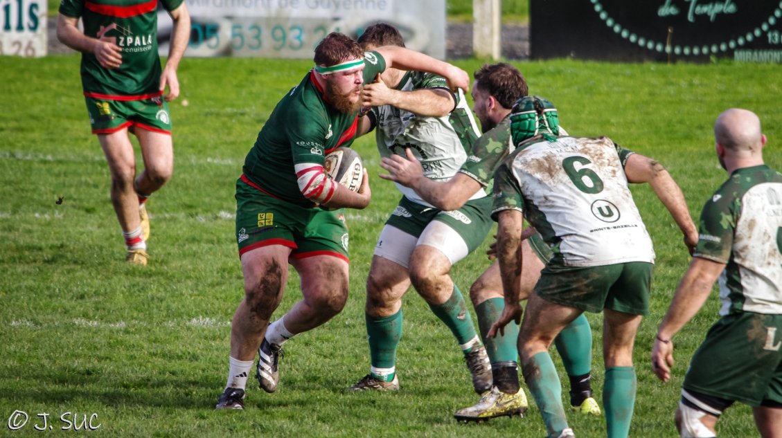 8 février: ASM 16 -10 Sainte-Bazeille.