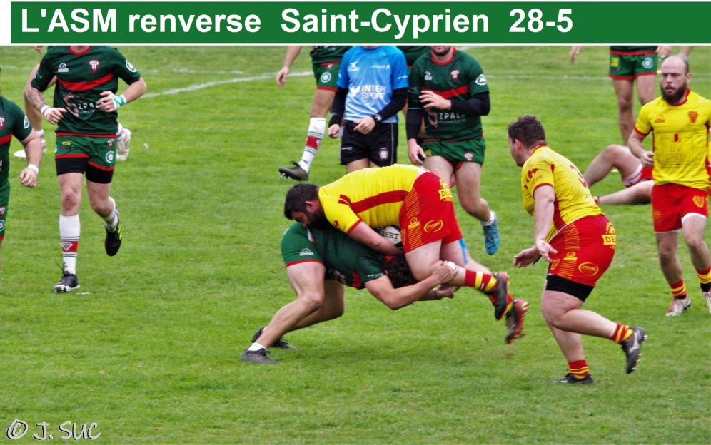 ASM 28-5 Saint Cyprien 20251019. Photos en fin de diaporama